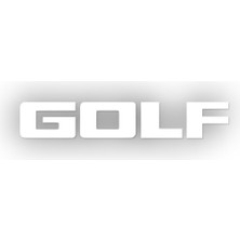 Stickrmarket Golf Sticker 10 x 2 cm