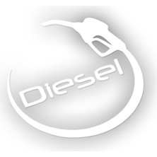 Stickrmarket Diesel Sticker 10 x 9 cm