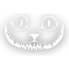 Stickrmarket Gülen Kedi Sticker 15 x 9 cm