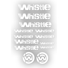 Stickrmarket Whistle Sticker 15 x 22,5 cm