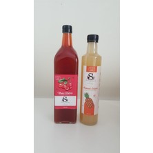 Süheylana Kiraz Sirkesi 1000 ml + Ananas Sirkesi 500 ml