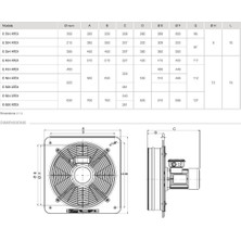 Vortice E 304 T Atex Flameproof Alev Geçirmez Havalandırma Exproof Fan Yurt Sanayi Şantiye Endüstri Havalandırma Fanı Vortice Kıvılcımsız Agmair Agm Hava