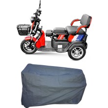 MaxDurable Yuki Yk 32A Pony 1 Kişilik Elektrikli Motosiklet Motor Koruma Brandası Ultra Dayanıklı