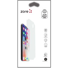 Clascase Apple iPhone 13 Pro Max Zore Mat Zum Body Arka Koruyucu