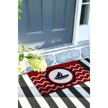 Buket Home Marina Kapı Önü Paspası Dekoratif Kapı Paspası Dış Mekân Paspas Ev Içi Paspası 45X70CM