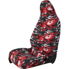 HMNL Peugeot 607 Koltuk Kılıfı Koruyucu Penye Servis Kılıfı Kamuflaj Desenli