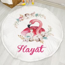 Tuğba Kuğu Çift Taraflı Yuvarlak Oyun Matı - For Baby