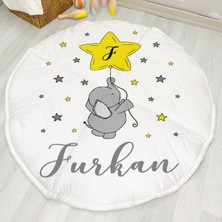 Tuğba Kuğu Çift Taraflı Yuvarlak Oyun Matı - For Baby