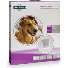 Pet Safe Petsafe 740 Ef Staywell Orijinal 2 Yönlü Kilitli Kapı Orta Boy Beyaz