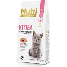 Nutri Feline Kitten Somon Etli Yavru Kedi Maması 2 kg + Kürek