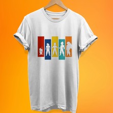 Remonz Dragon Ball Baskılı %100 Pamuk Oversize T-Shirt Büyük Beden Tişört