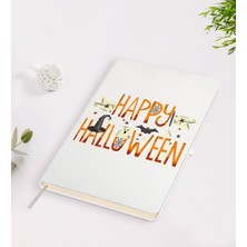 Bk Gift Happy Halloween Tasarımlı Beyaz Defter-4