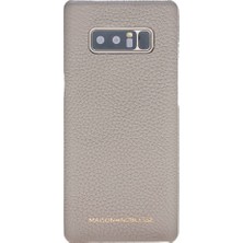 Maison De Noblesse Ultimate Jacket Deri Telefon Kılıfı  Note 8 Erc3 Bej