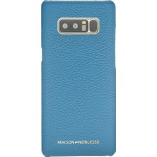 Maison De Noblesse Ultimate Jacket Deri Telefon Kılıfı  Note 8 Erc8 Mavi