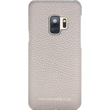 Maison De Noblesse Ultimate Jacket Deri Arka Kapak Samsung S9 Erc3 Bej