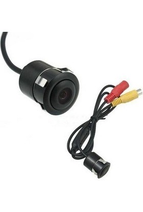 EMA-MFK Kameralı Park Sensörü 4.3 '' Ayna Ekranlı Siyah Sensör Full Set
