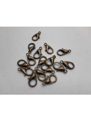 Be Beauty Metal Takı Papağan Klipsi Bakır Renginde (50 Adet) 10 mm