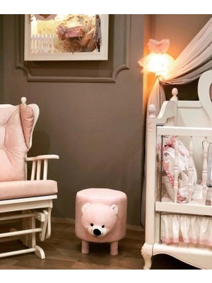 Little And More Ayı Puf Tabure