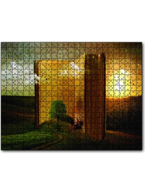Cakapuzzle  Doğa Kitap Yol Hayal Sanal 120 Parça Puzzle Yapboz Mdf (Ahşap)