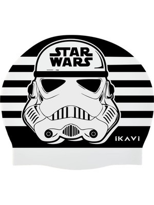 Ikavi Star Wars Baskılı Beyaz Silikon Bone