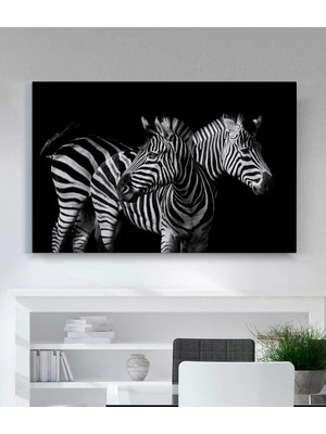 MonoStella Zebra Dekoratif Kanvas Tablo