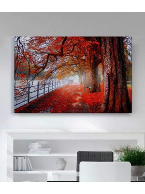 MonoStella Sonbahar Parkı Kanvas Tablo