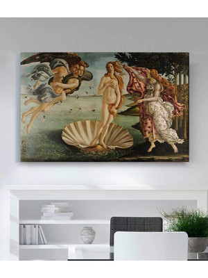 MonoStella Sandro Botticelli - Venüs'ün Doğuşu Kanvas Tablosu