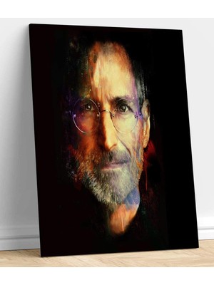 MonoStella Steve Jobs Girişimcilik Kanvas Tablo