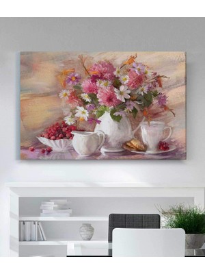 MonoStella Çiçekli Kanvas Tablo