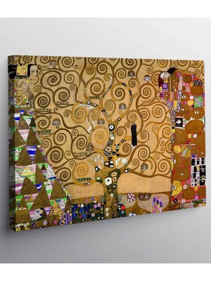 MonoStella Gustav Klimt - Hayat Ağacı Kanvas Tablo