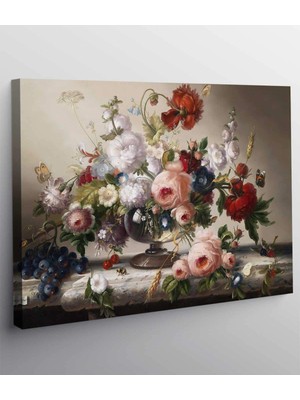 MonoStella Natürmort Çiçek Kanvas Tablo