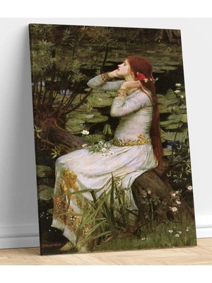 MonoStella John William Waterhouse Ophelia Kanvas Tablo