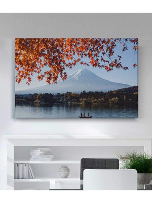 MonoStella Manzara Yağlıboya Görünümlü Kanvas Tablo