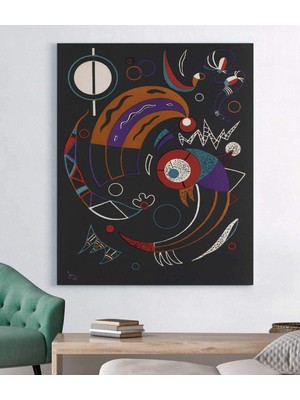 MonoStella Wassily Kandinsky Comets Kanvas Tablo