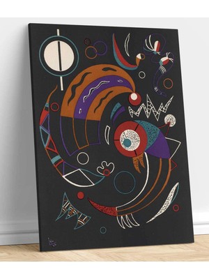 MonoStella Wassily Kandinsky Comets Kanvas Tablo