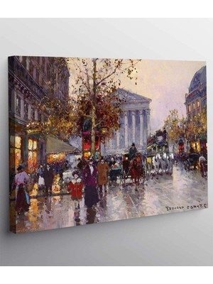 MonoStella Edouard Leon Cortes - The View From Madeleine Kanvas Tablo