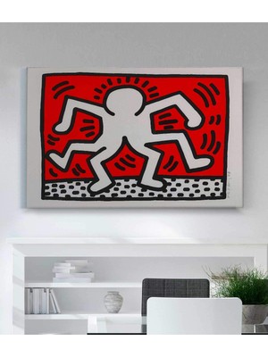 MonoStella Keith Haring Kanvas Tablo