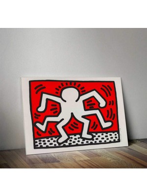 MonoStella Keith Haring Kanvas Tablo