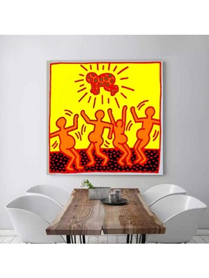 MonoStella Keith Haring Kannvas Tablo