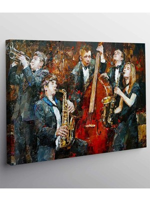 MonoStella Müzisyenler Kanvas Tablo