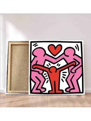 MonoStella Keith Haring Kanvas Tablo