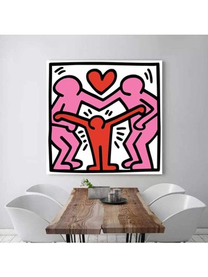 MonoStella Keith Haring Kanvas Tablo