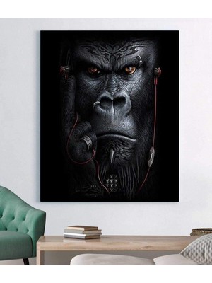 MonoStella Orangutan Maymun Kanvas Tablo