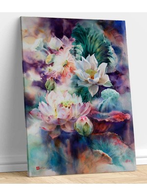 MonoStella Çiçekli Kanvas Tablo
