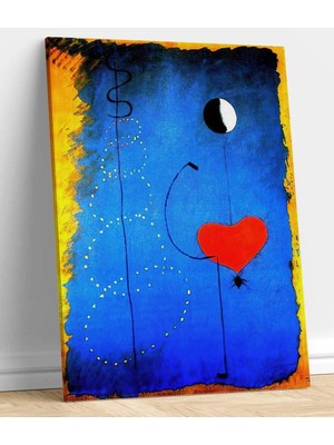 MonoStella Joan Miro Dansçı Kanvas Tablo