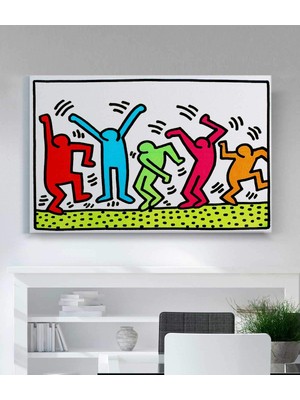 MonoStella Keith Haring Kanvas Tablo