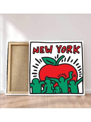 MonoStella Keith Haring New York Kanvas Tablo