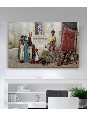 MonoStella Osman Hamdi Bey Halı Satıcısı Kanvas Tablo