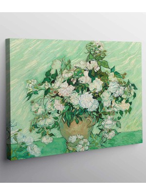 MonoStella Vincent Van Gogh Çiçek Kanvas Tablo