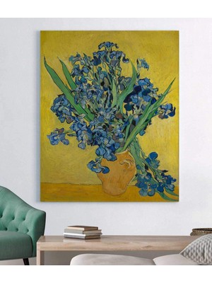 MonoStella Vincent Van Gogh Süsen Kanvas Tablo
